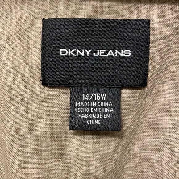 DKNY Linen Summer Blazer - Picture 3 of 11